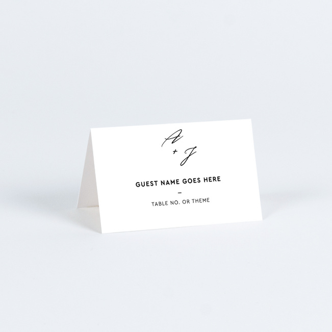 Something New Wedding Name Cards & Place Cards - White