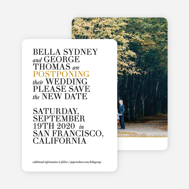 Botanical Bliss Change of Event Cards - White