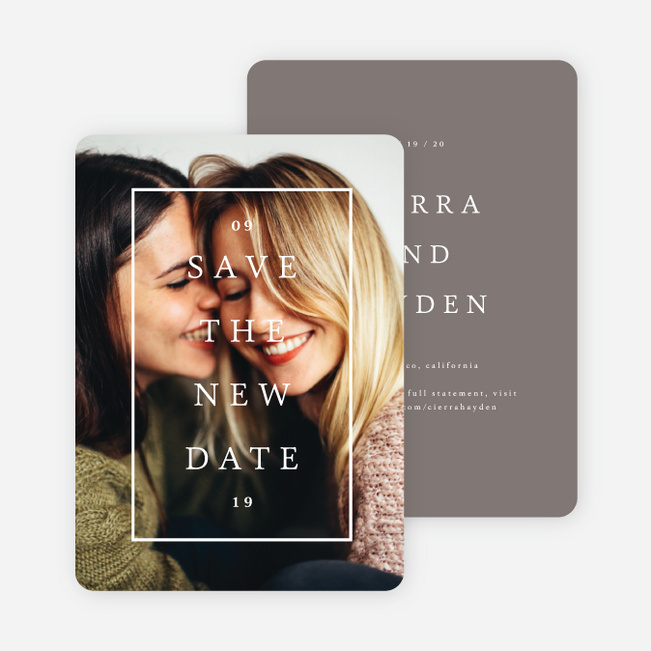 Our Story Change of Event Cards - Brown