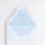 Road to Happiness Wedding Envelope Liners - Blue