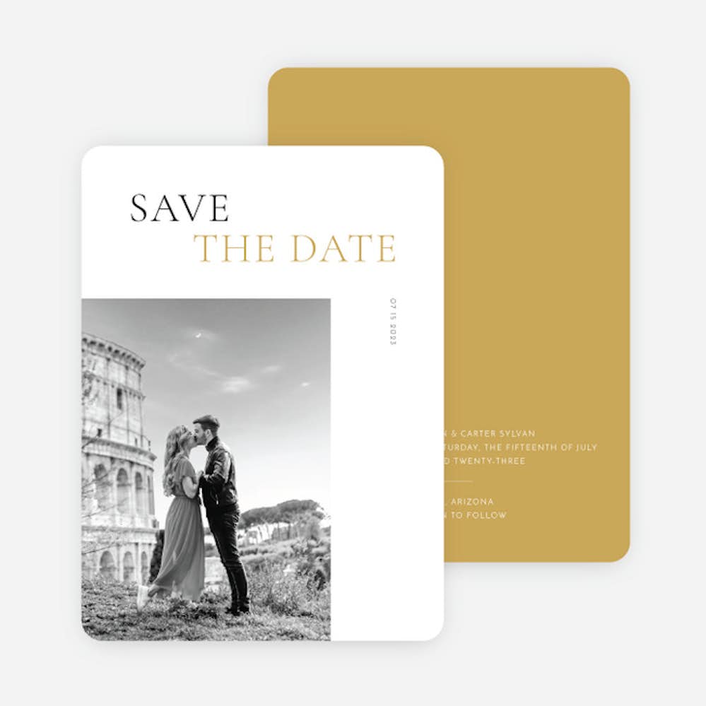 All that Matters Save the Date Cards
