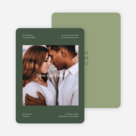 All that Matters Save the Date Cards