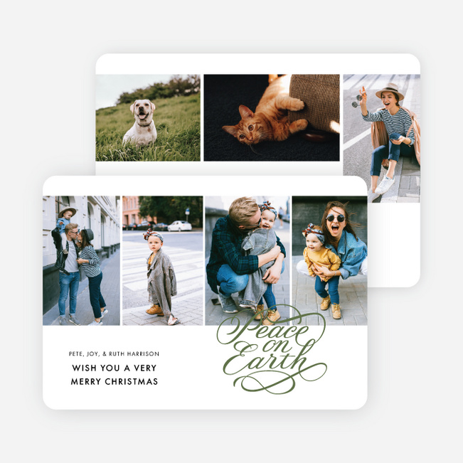Peace Matters Christmas Cards - Green