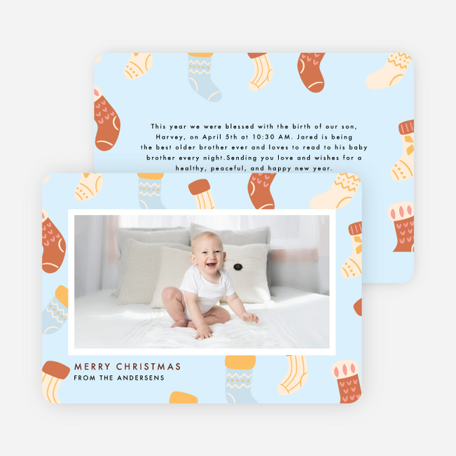 Stockings Galore Christmas Cards - Multi