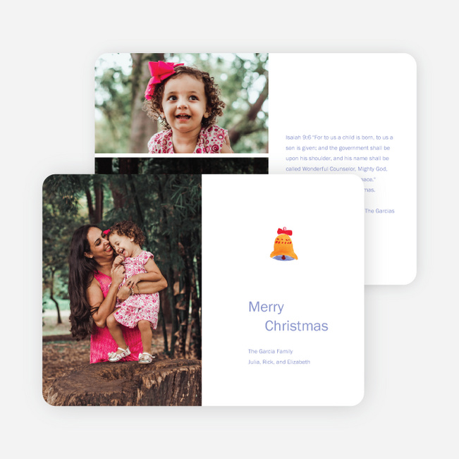 Winter Necessities Christmas Cards - Blue