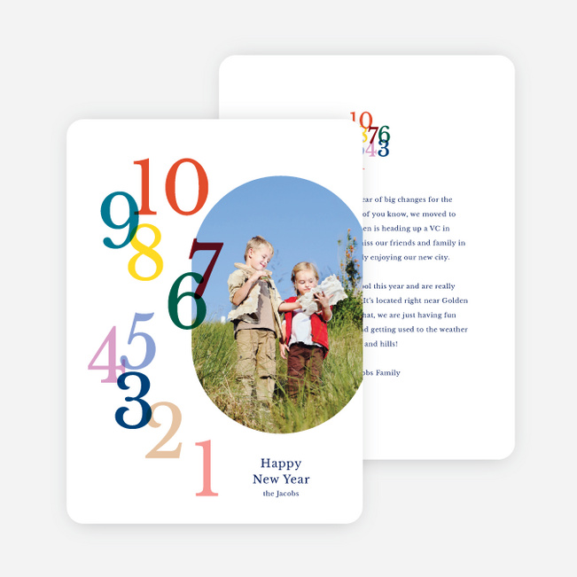 Exciting Countdown Christmas Photo Cards & Holiday Photo Cards - Multi