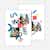 Unified Shapes Multi Photo Holiday Cards - Multi