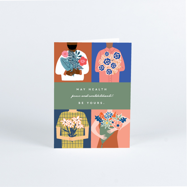 Shared Message Business and Corporate Holiday Cards - Multi