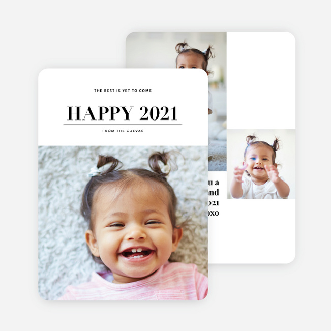 Best Is Yet To Come New Year S Photo Cards Paper Culture