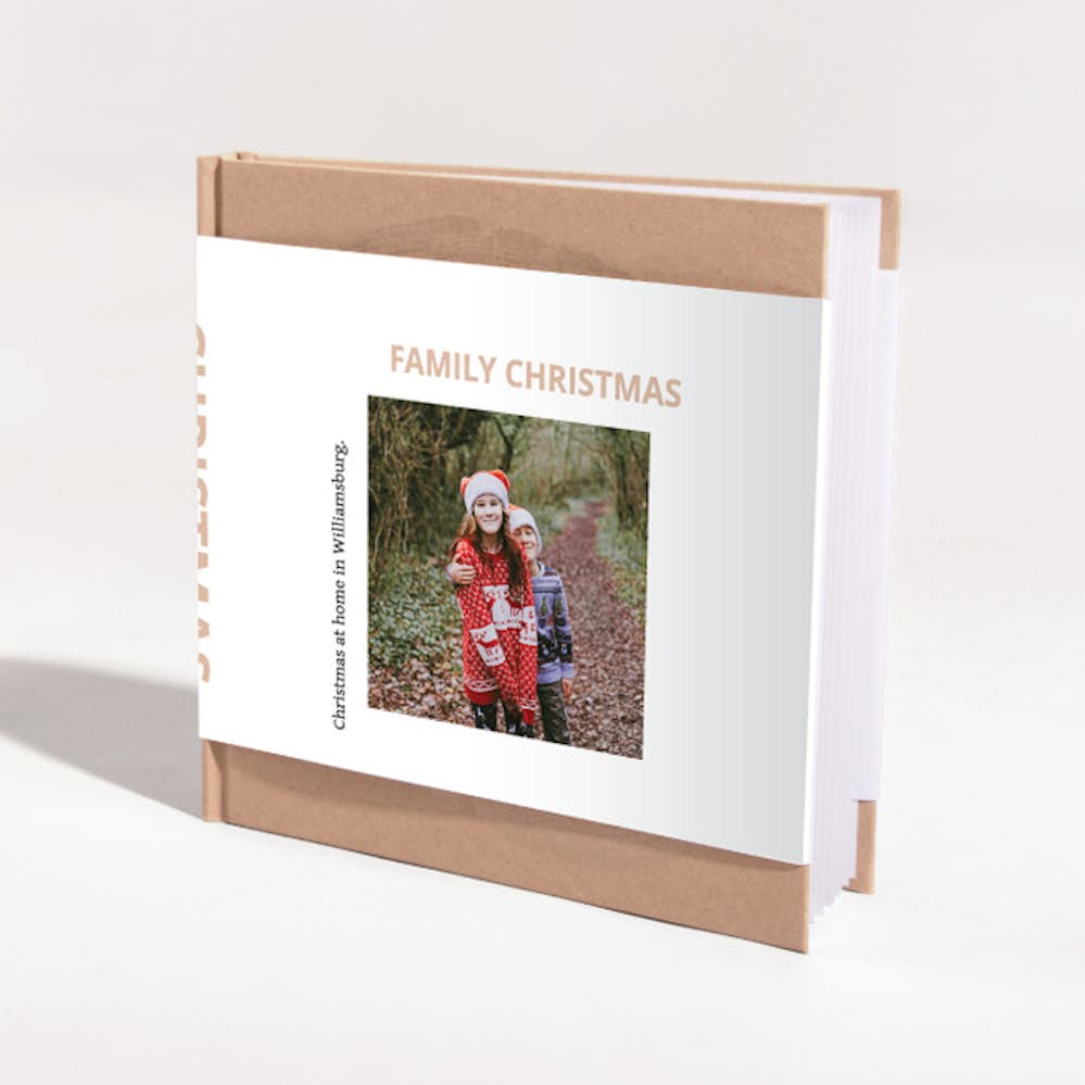 Holiday Photo Album, Photo Christmas Album, Custom Photo Album