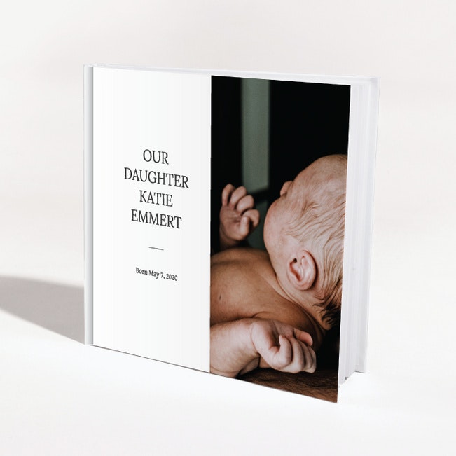 Hardcover　Editorial　Photo　Photo　Baby　Culture　Album　Paper