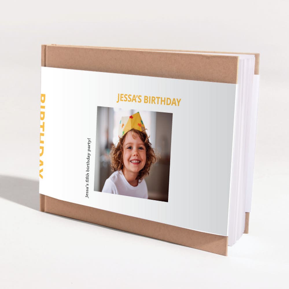 Birthday Photo Books, Personalised Birthday Albums