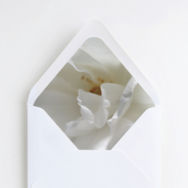 Short and Sweet Wedding Envelope Liners - Yellow