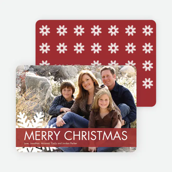 merry christmas snowflake holiday photo cards paper culture merry christmas snowflake holiday