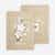 Artistic Paper Petals Corporate Holiday Cards & Corporate Christmas Cards - Beige