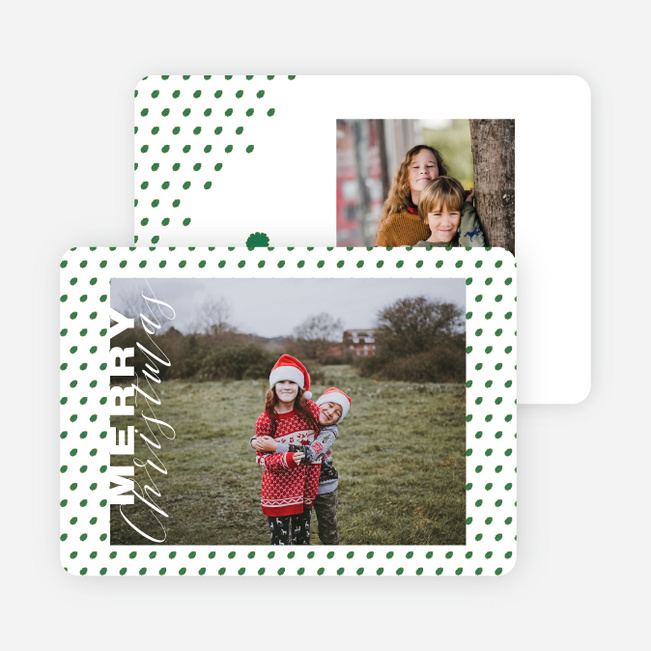 Fun All Around Christmas Cards - Green