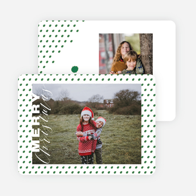 Fun All Around Christmas Cards - Green