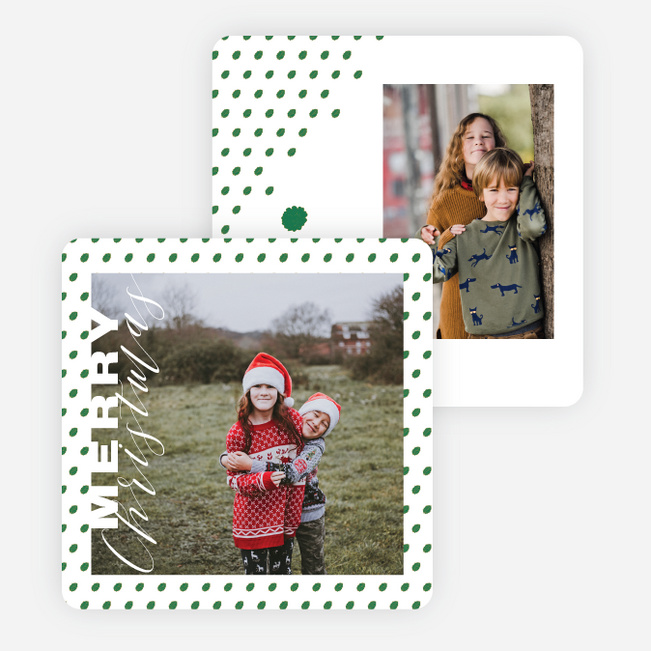 Fun All Around Christmas Cards - Green