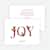 Flashy Joy Corporate Holiday Cards & Corporate Christmas Cards - Red