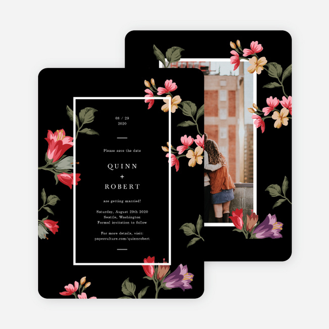 Romantic Garden Wedding Invitations - Multi