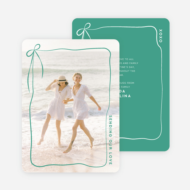 Gifting Our Love Valentine’s Day Cards - Green