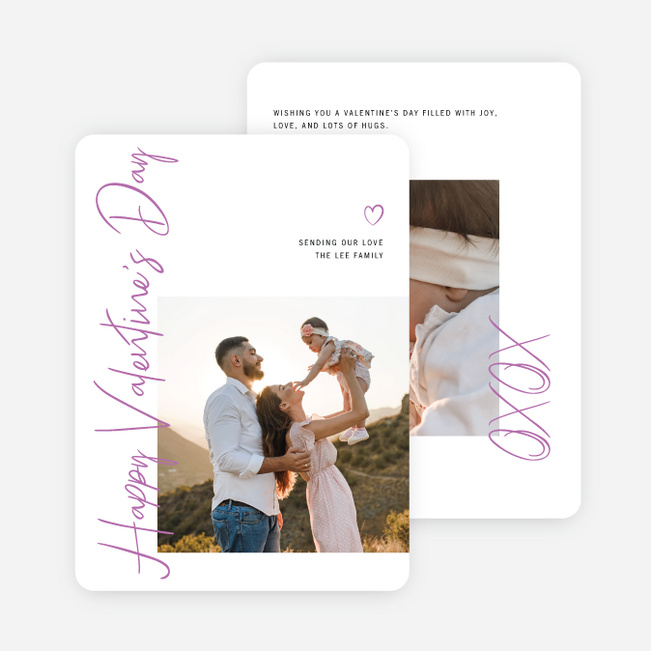 Moments Like This Valentine’s Day Cards - Purple