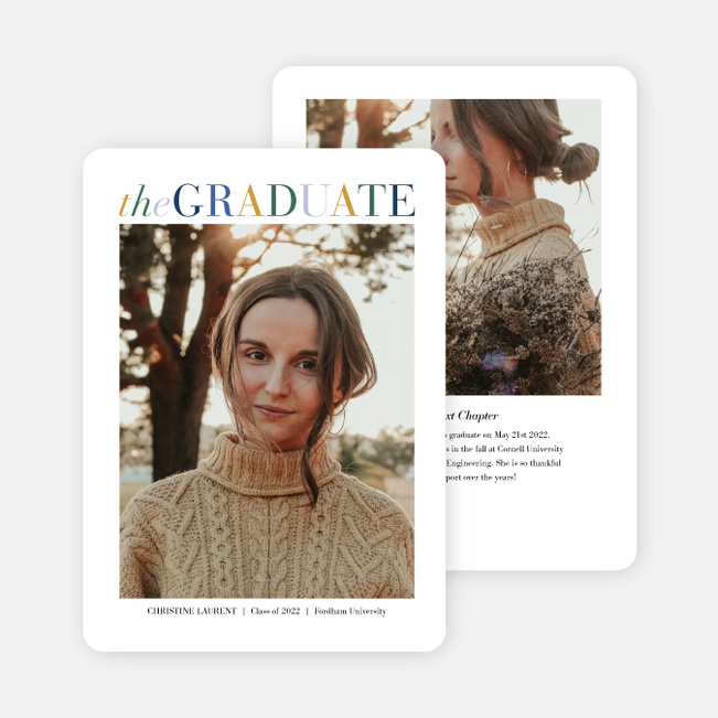 Next Steps Graduation Announcements & Graduation Invitations - Multi