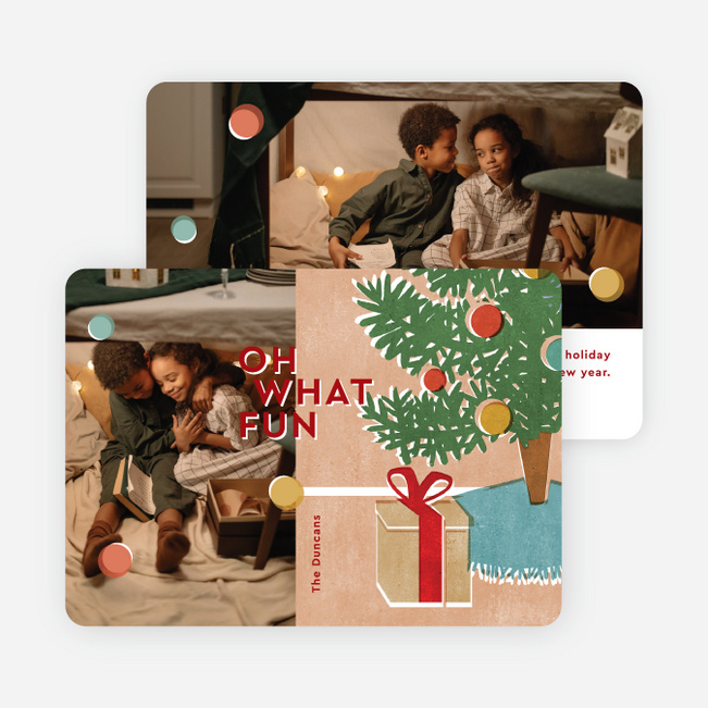 Festive Scenery Holiday Cards and Invitations - Multi