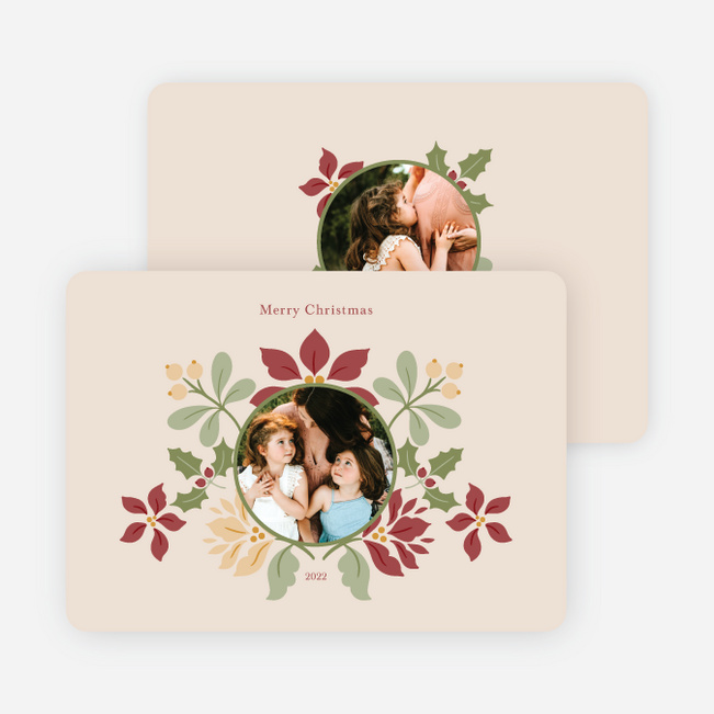 Nature’s Snapshot Christmas Cards - Beige