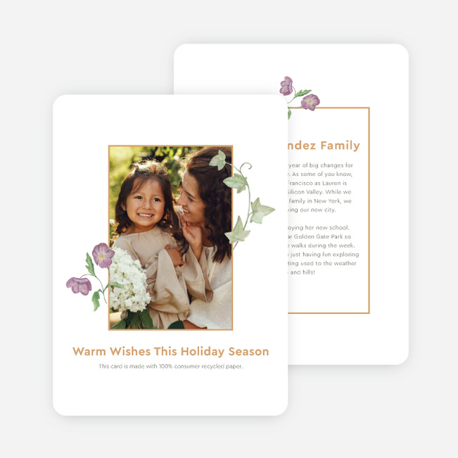 Green Dreams Holiday Cards and Invitations - Multi
