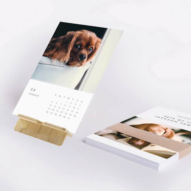 Pet Calendars with Stand - Main