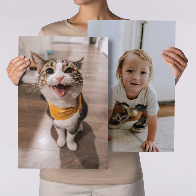 12x18 Enlargement Prints on Eco Paper – Full Bleed (2 ct) - White
