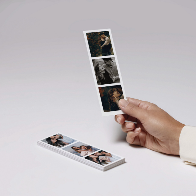 Photo Strip Prints – Full Bleed (10 ct) - White