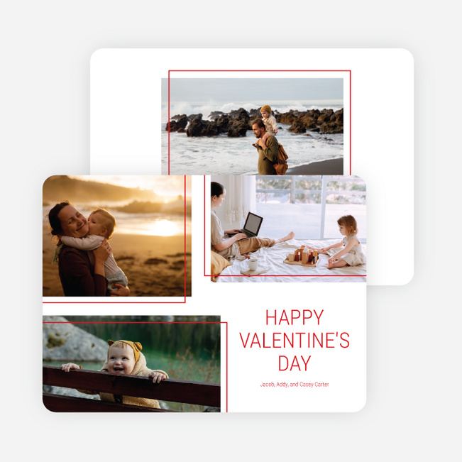 Gallery of Love Valentine’s Day Cards - Red