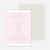 Simple and Bold: Modern Holiday Card - Pink Blush