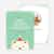 Warm and Meowy Christmas Cards - Green