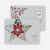 Floral Star Corporate Holiday Cards & Corporate Christmas Cards - Gray