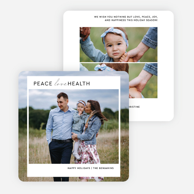 Picture of Perfection Holiday Cards and Invitations - Black