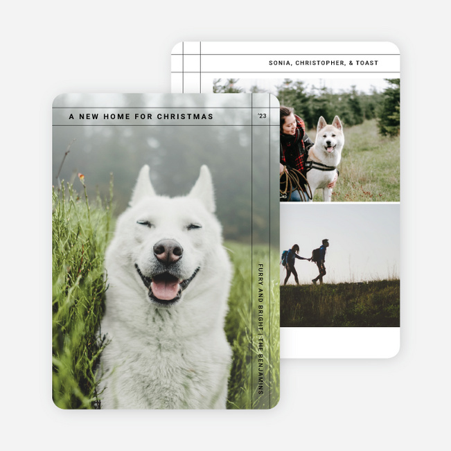 Geometric Blessings Pet Cards - Black