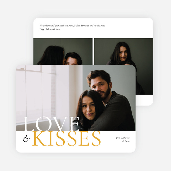 Full Wishes Valentine’s Day Cards - Yellow