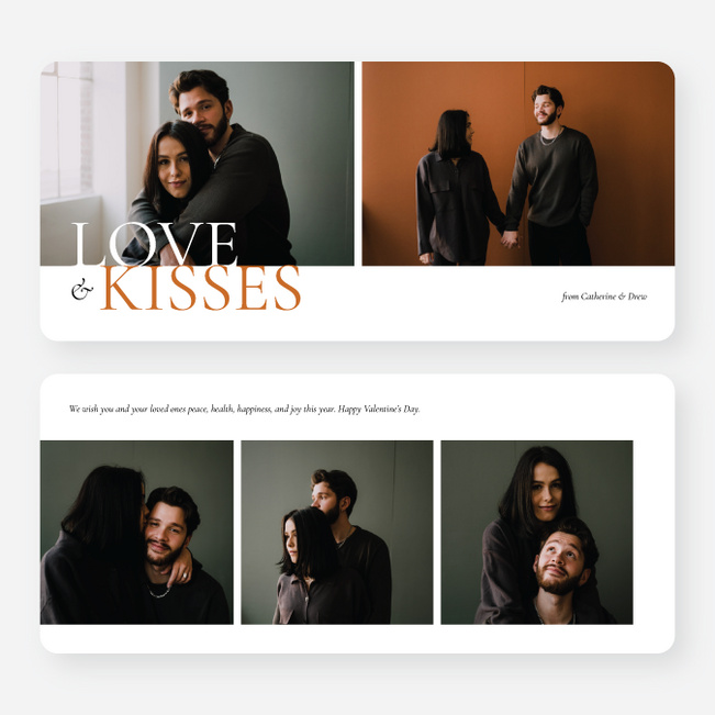 Full Wishes Valentine’s Day Cards - Orange