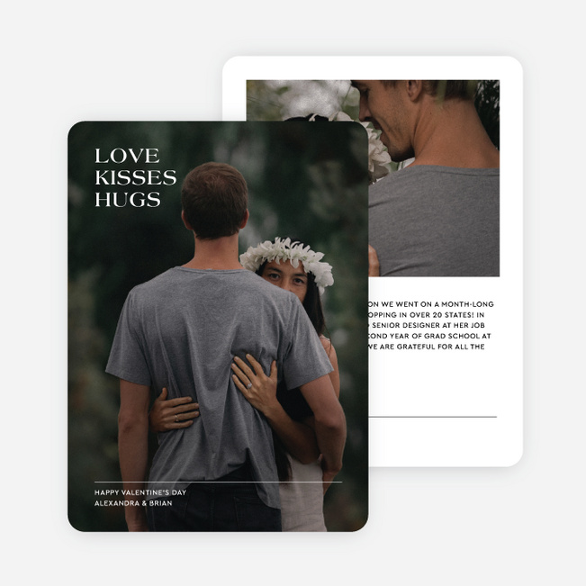 Pure Affection Valentine’s Day Cards - Black