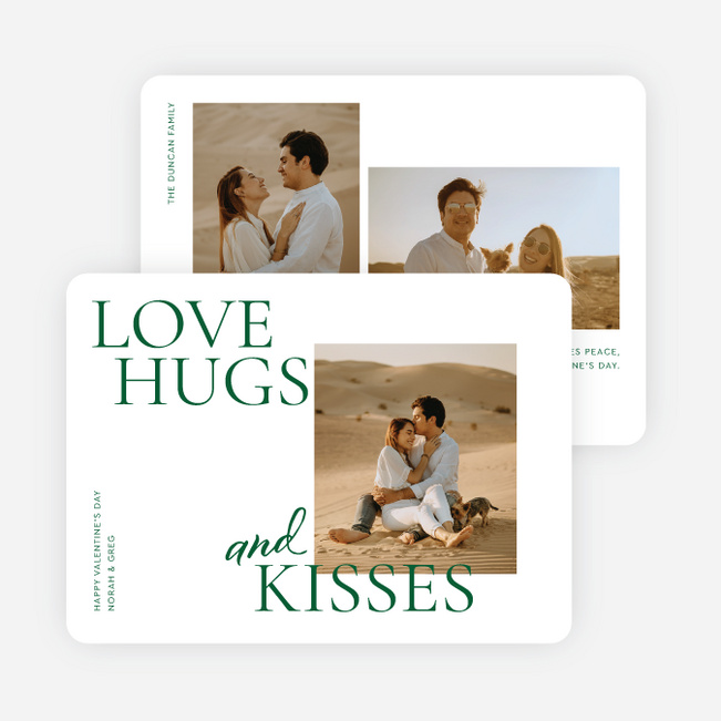 Sweet Corner Valentine’s Day Cards - Green