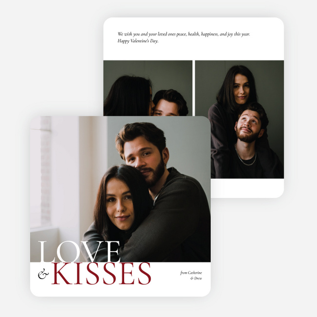 Full Wishes Valentine’s Day Cards - Red