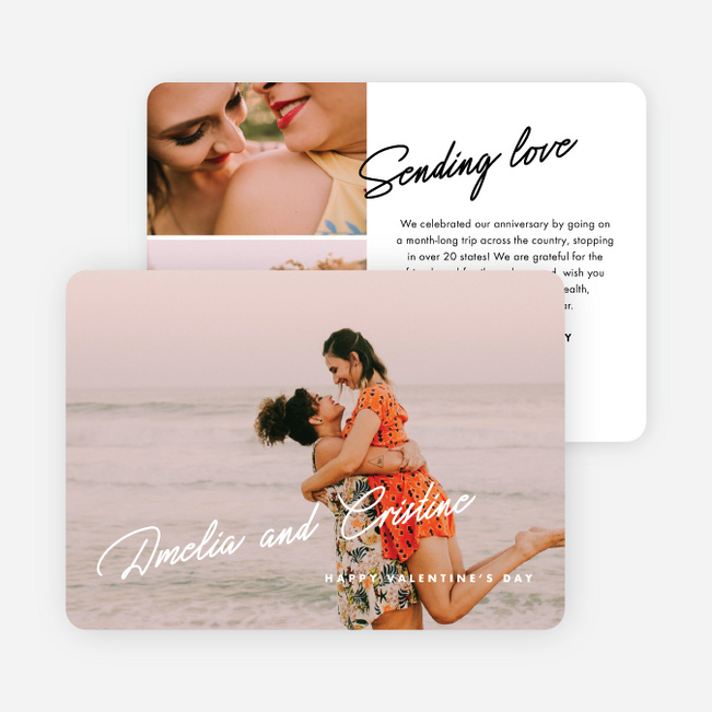 Lovely Moments Valentine’s Day Cards - White