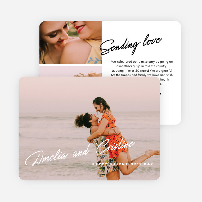 Lovely Moments Valentine’s Day Cards - White