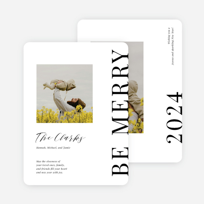 Annual Tradition Christmas Cards - White