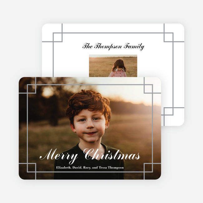 Hearth & Home Christmas Cards - White