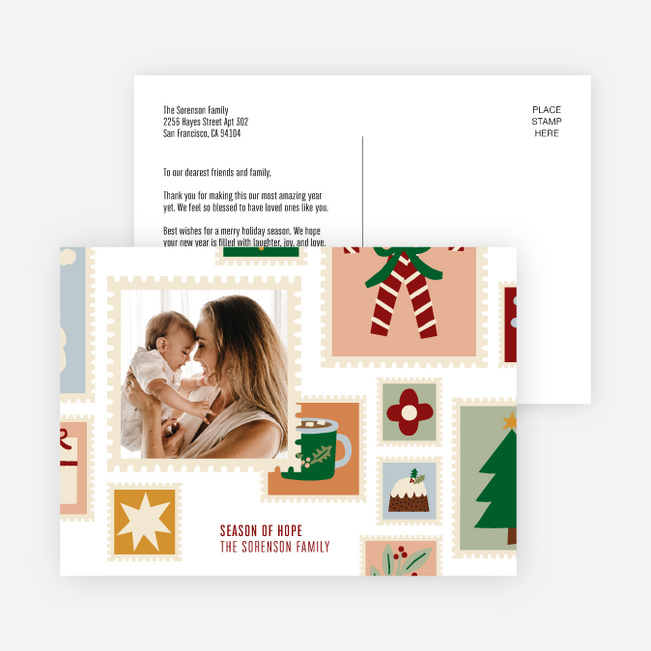Seasons of Nostalgia Holiday Cards and Invitations - Multi