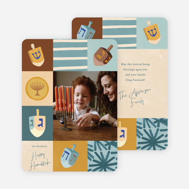 All Spun Up Hanukkah Cards - Multi